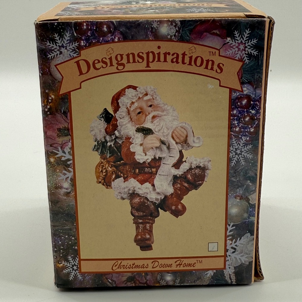 Vintage Christmas Down Home Santa Figurine Holiday Decor Festive Collectable